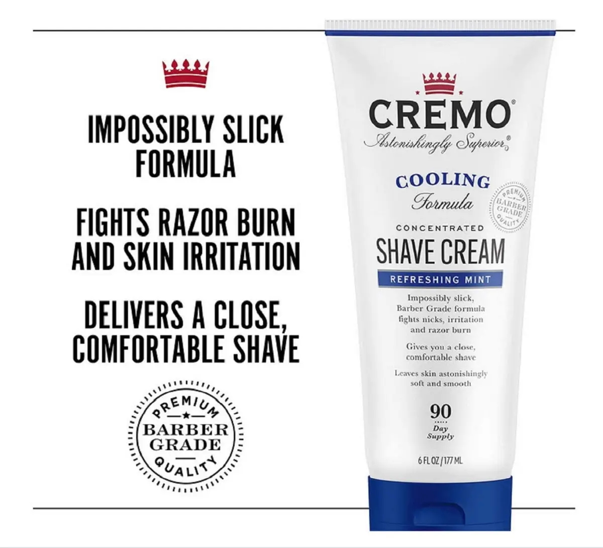 Schick Hydro Sensitive 12 Count Razor Refills & Cremo Cooling Shave Cream | Sensitive Skin Care (70-120 chars) - view 7