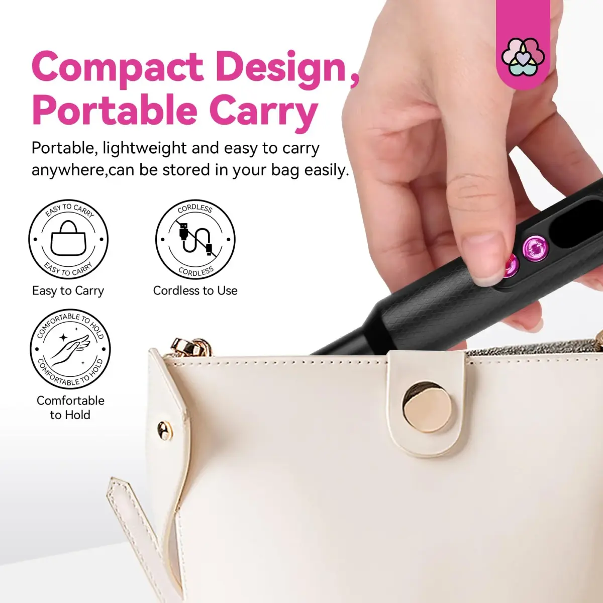 SAVILAND Electric Nail Drill Professional 20000RPM Cordless Rechargeable | Nail Sanding Tool for Gel Acrylic Polish - view 6