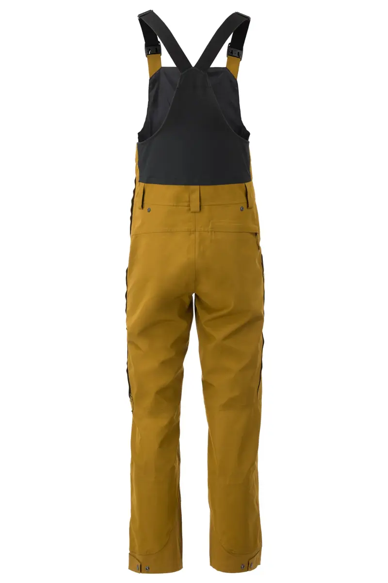 Flylow Firebird Waterproof Ski Bib Pants - Rye - XL | All-Mountain Waterproof Breathable Snowwear - view 3