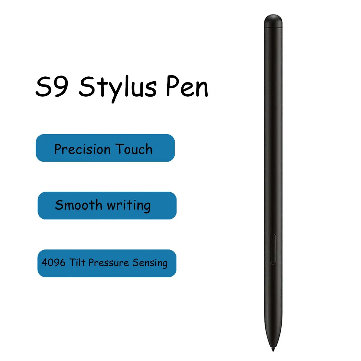 Anglepingping Galaxy Tab S9 Stylus Pen Replacement Black | Precise, Compatible with Samsung Galaxy Tab S9 Ultra & S9 Plus - view 2