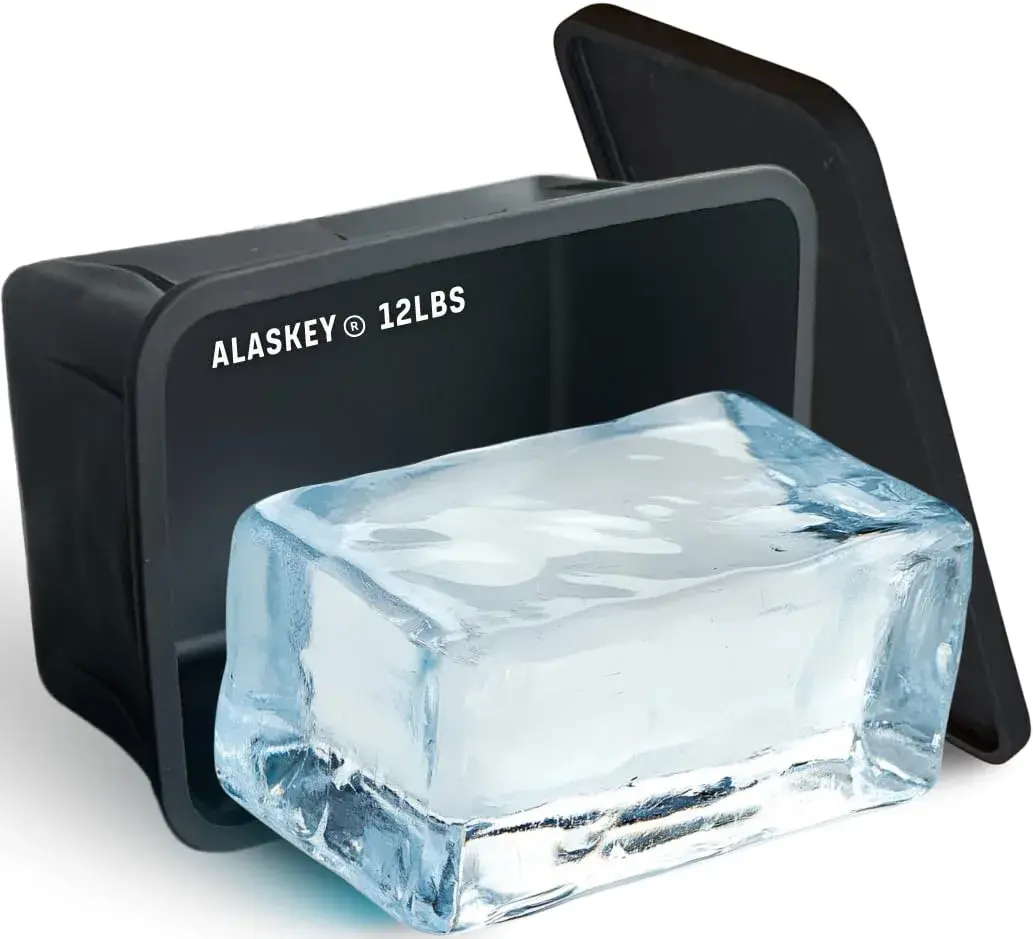 Alaskey 12 lbs Ice Block Mold With Lid (Single) - Giant Ice Blocks - main product image