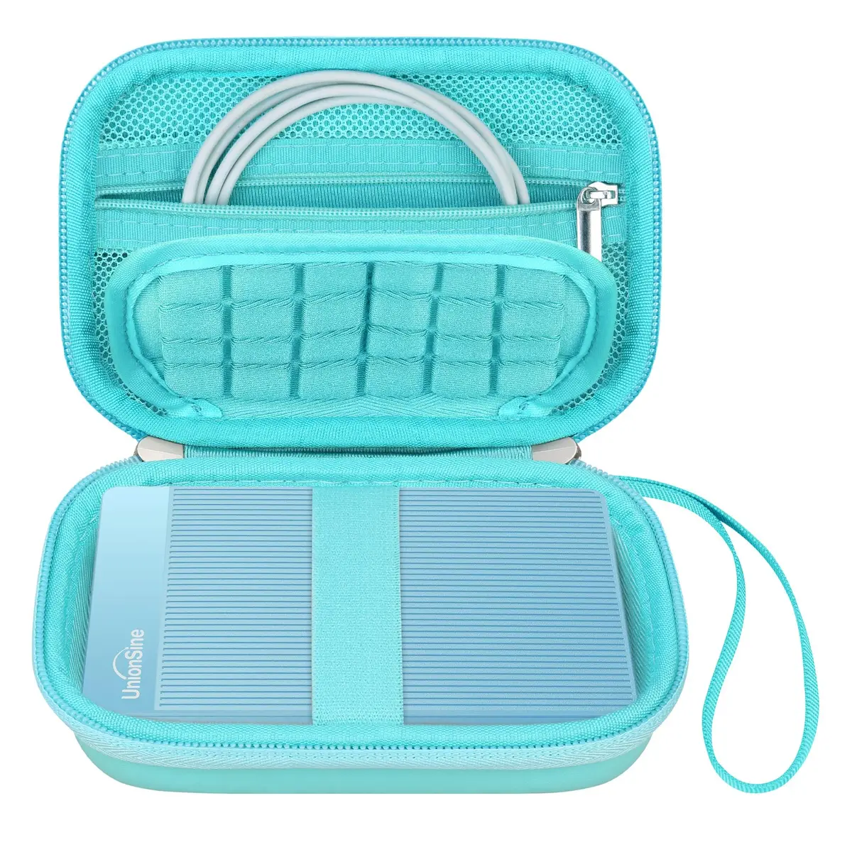 Canboc Hard Case for UnionSine Ultra Slim Portable External Hard Drive HDD | Water-Resistant, Shockproof, Compact (70-120 chars) - main product image