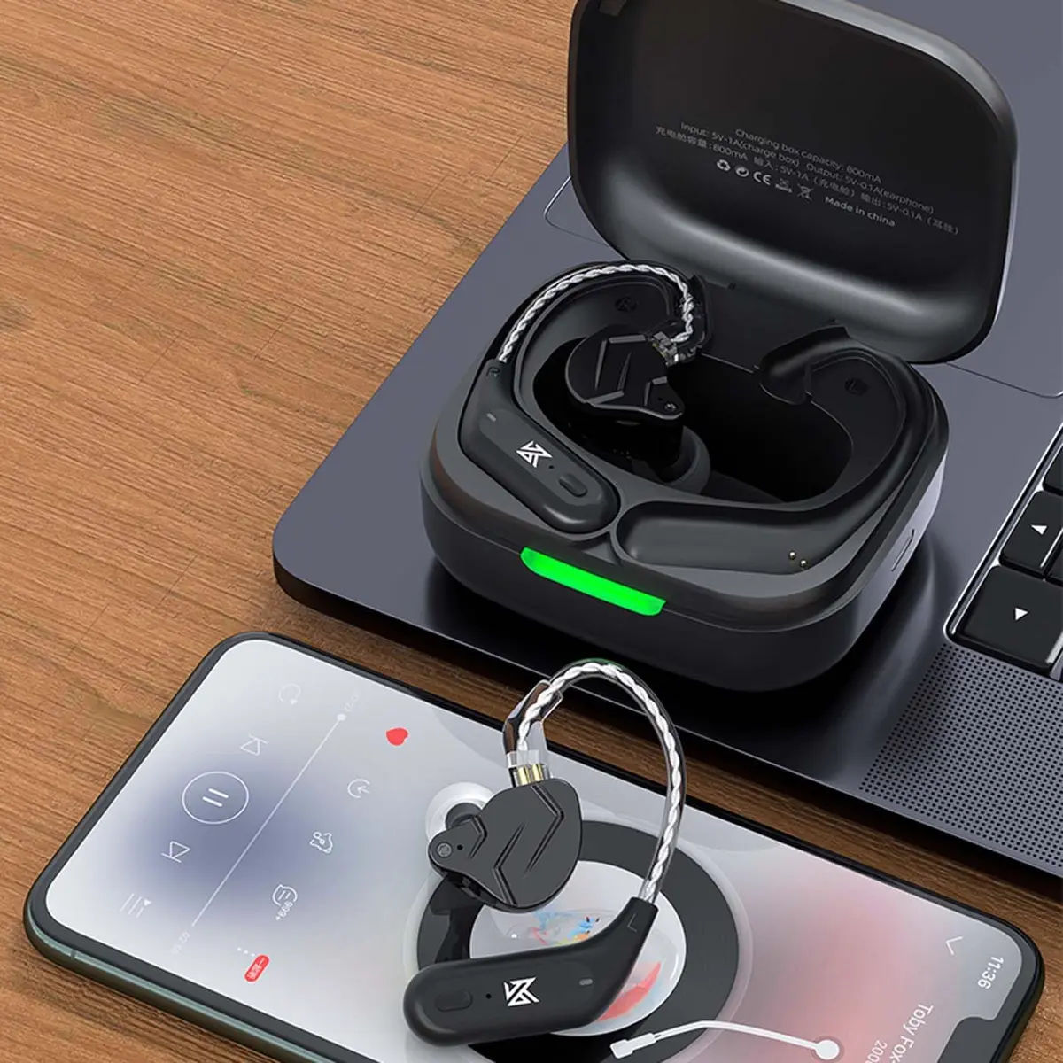 EZ EAR KZ ZST Bluetooth IEM 5.4 Module Wireless Adapter 2pin 0.78MM | High-Speed Audio & Long Battery - view 9