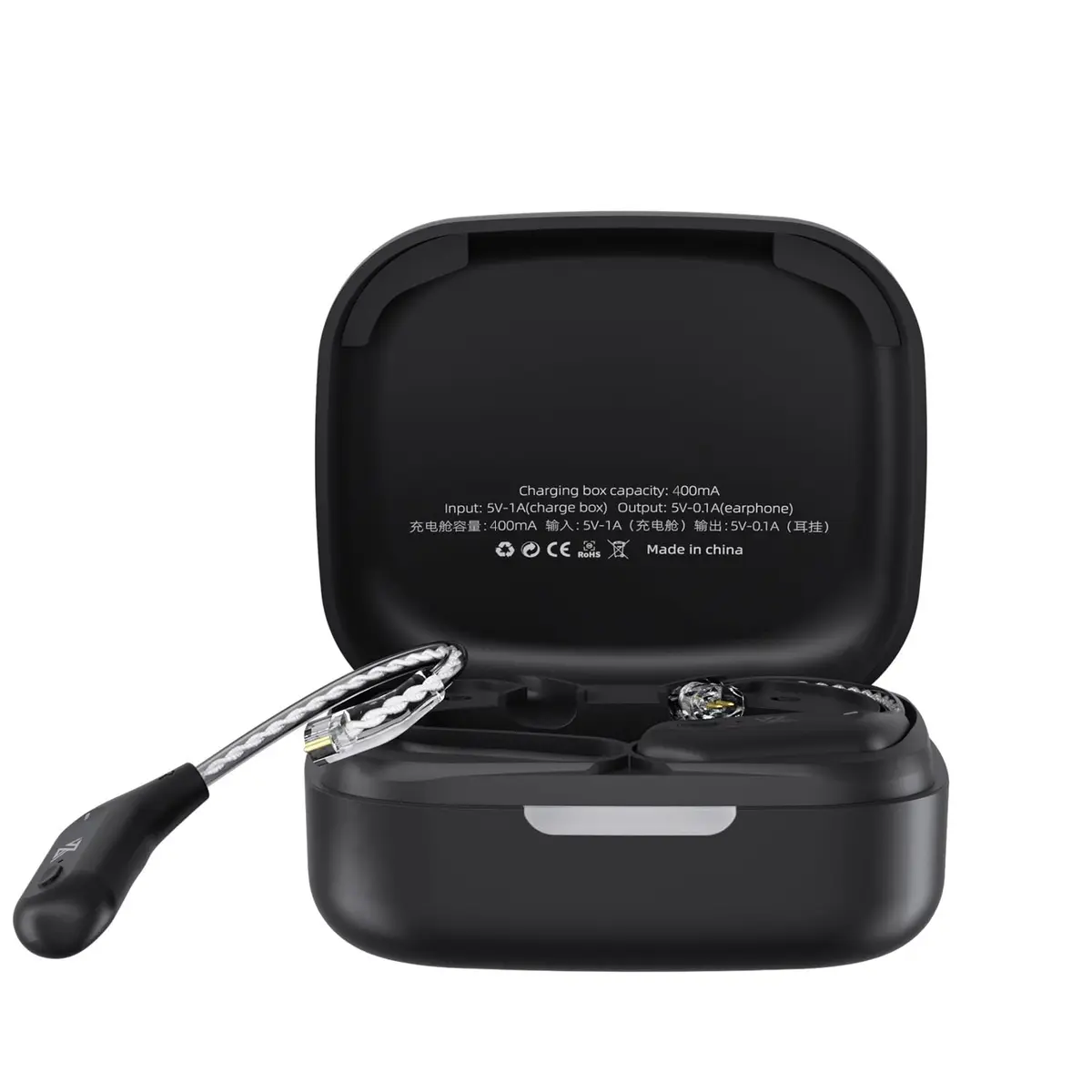 EZ EAR KZ AZ09 Wireless IEM Bluetooth Adapter 5.4 Module Noise Isolation C-pin for KZ ZS10 PRO/ZS12 PRO X - main product image