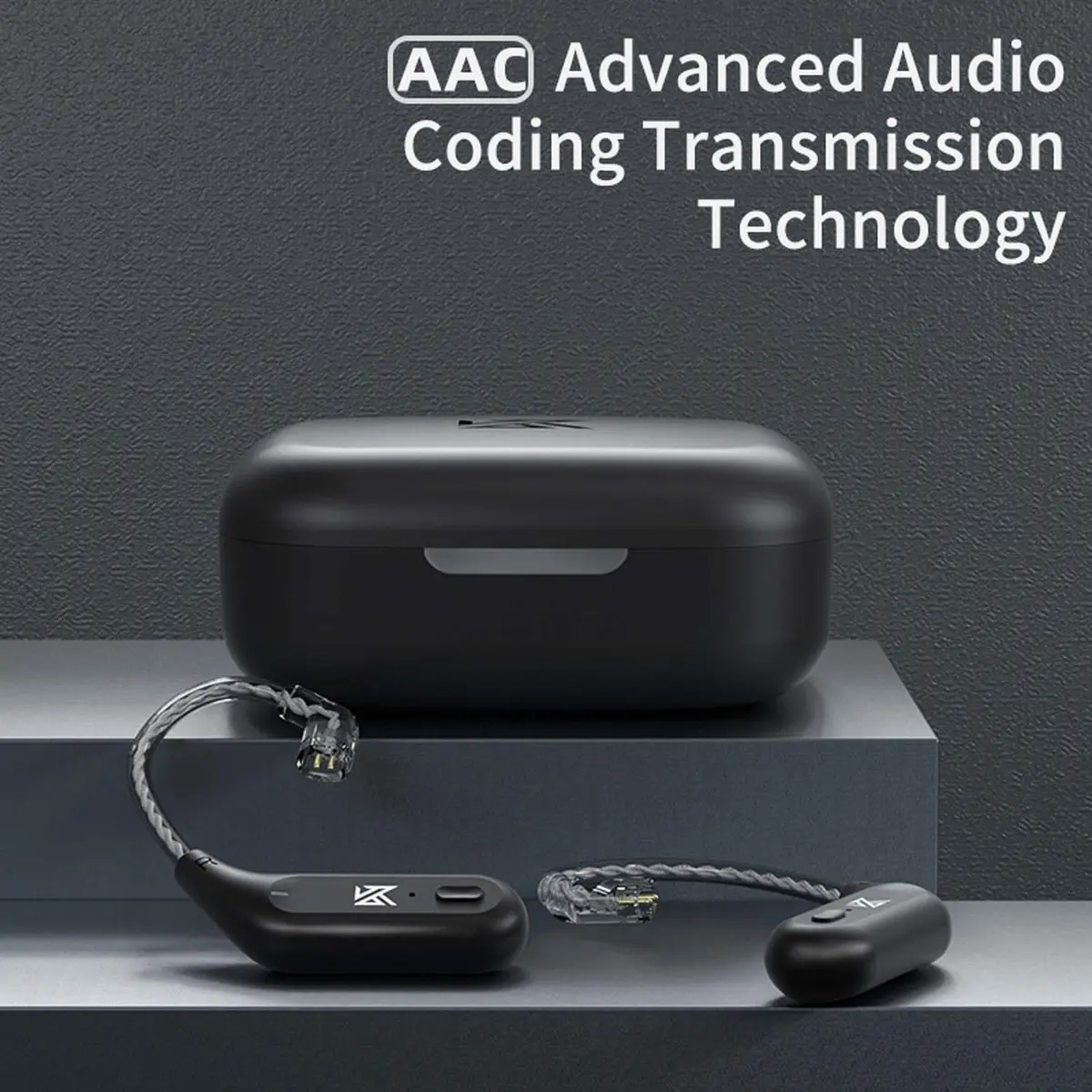 EZ EAR KZ AZ09 Wireless IEM Bluetooth Adapter 5.4 Module Noise Isolation C-pin for KZ ZS10 PRO/ZS12 PRO X - view 5