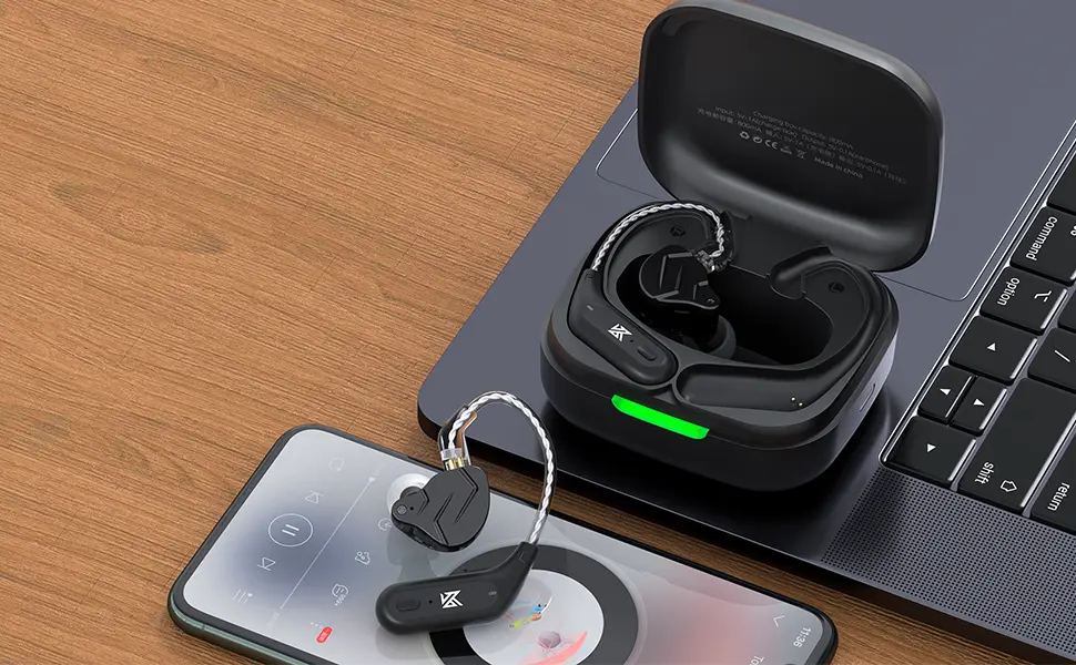 EZ EAR KZ AZ09 Wireless IEM Bluetooth Adapter 5.4 Module Noise Isolation C-pin for KZ ZS10 PRO/ZS12 PRO X - view 9