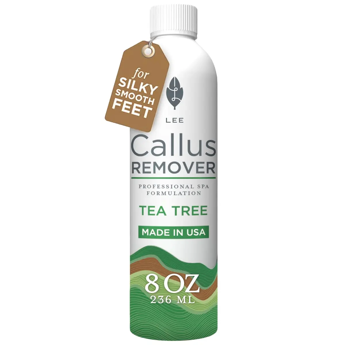 Lee Beauty Professional Gel Callus Remover 236ml (8 Fl Oz) | Fast-Acting Formula for Cracked Heels & Dead Skin - main product image