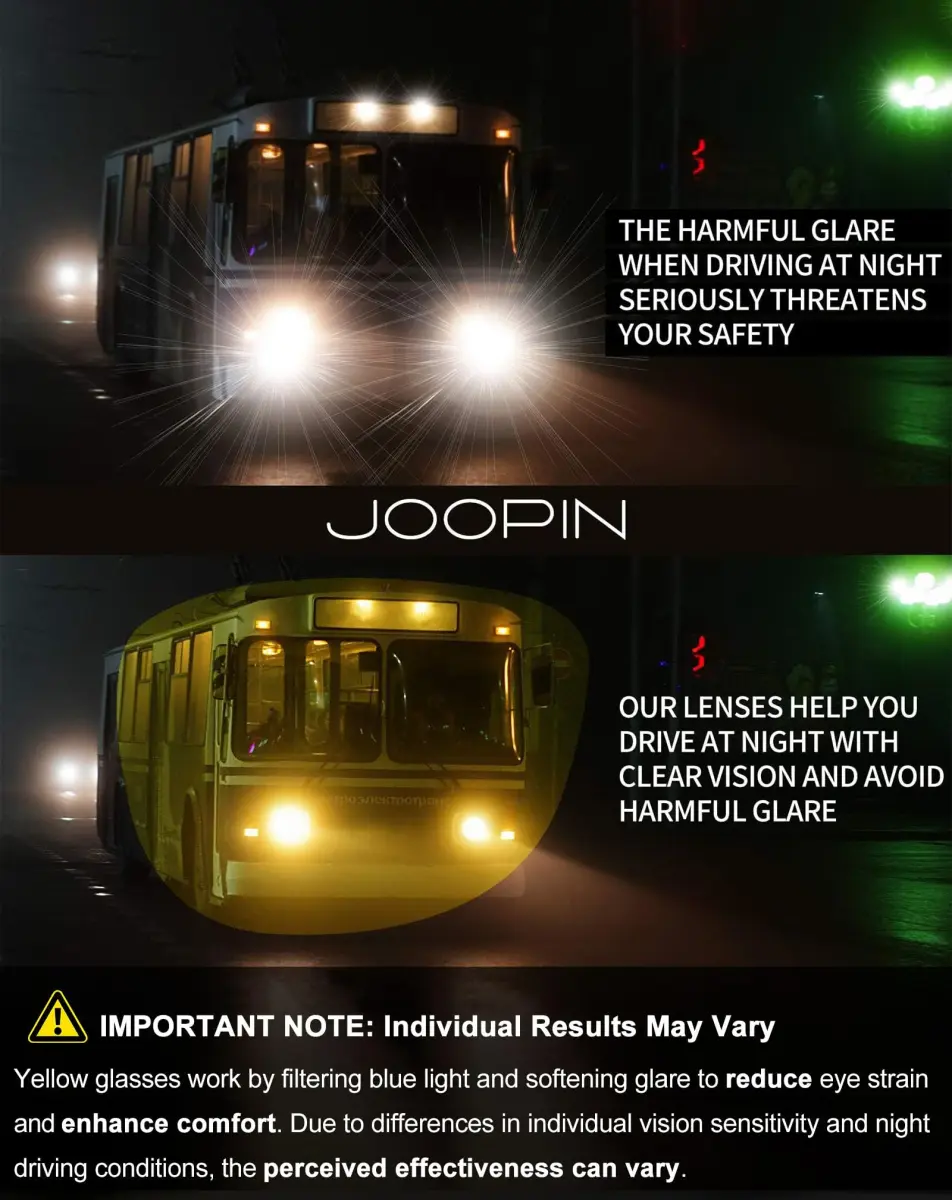 Joopin Oversized D29-Tortoise/Yellow & Black/Yellow Butterfly Sunglasses for Women - view 4
