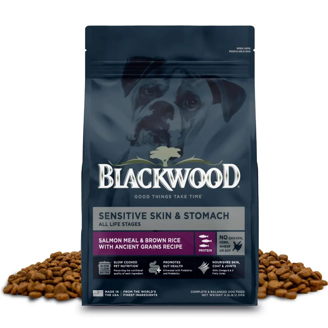 Blackwood Sensitive Premium Dry Dog Food Salmon Meal & Brown Rice | Supports Digestion & Skin (120 chars) - main product image