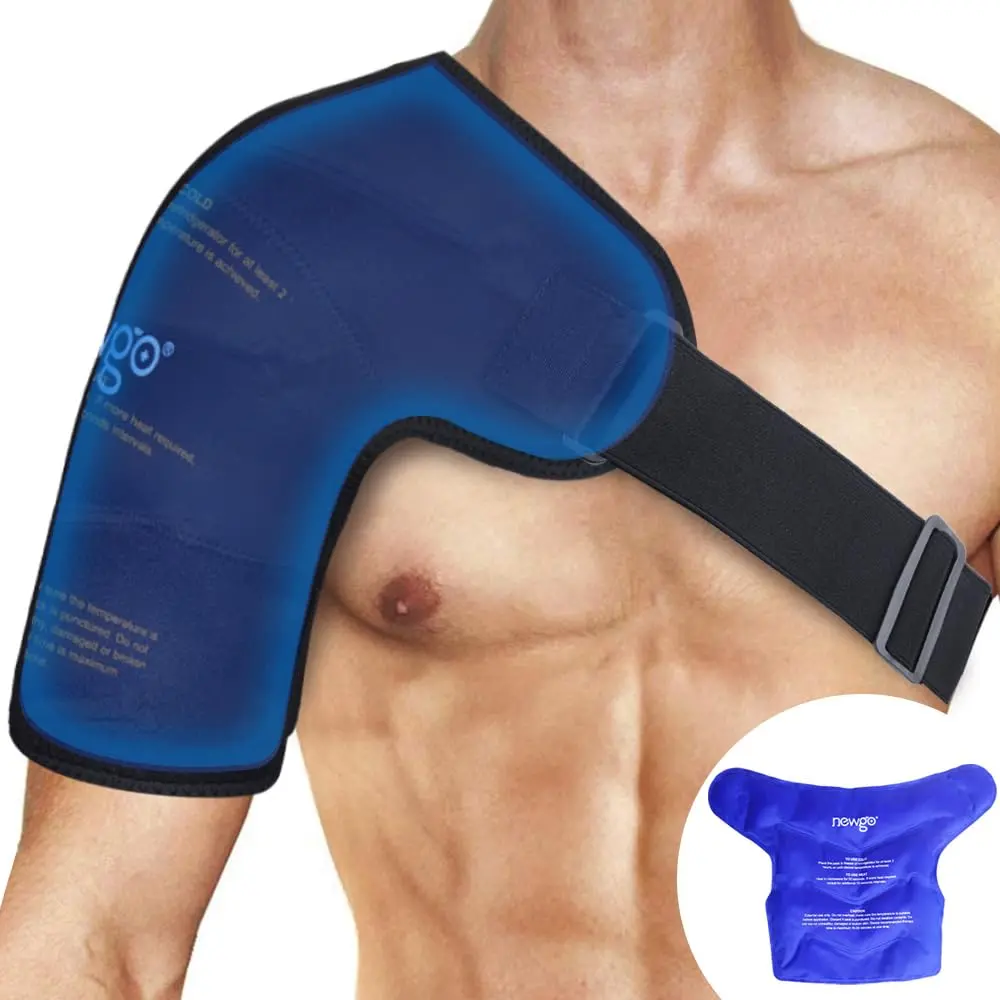 NEWGO Shoulder Ice Pack XL | Full Shoulder Coverage for Post-Surgery & Pain Relief - main product image