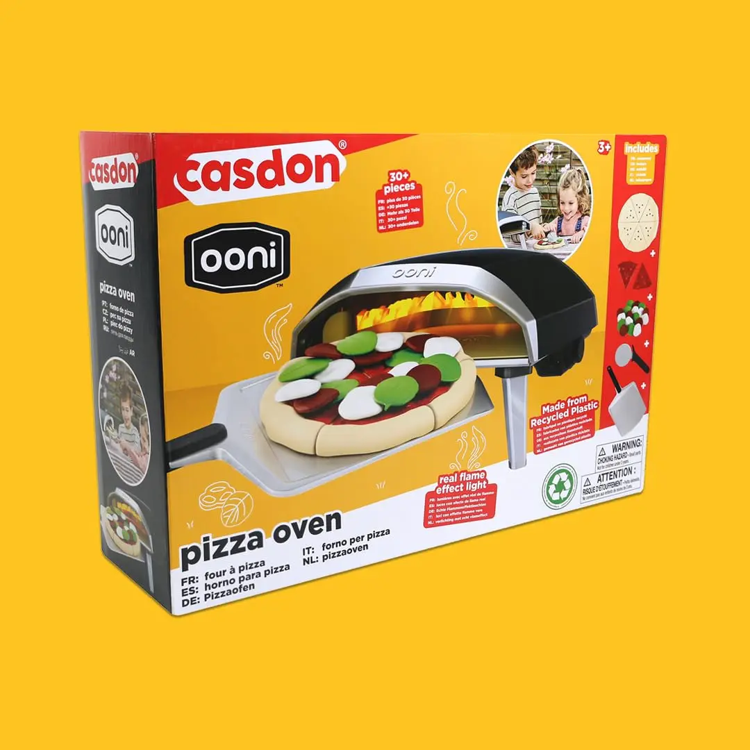 Casdon Ooni Koda Pizza Oven Toy for Children 3+ | Flame-Effect Light - view 7
