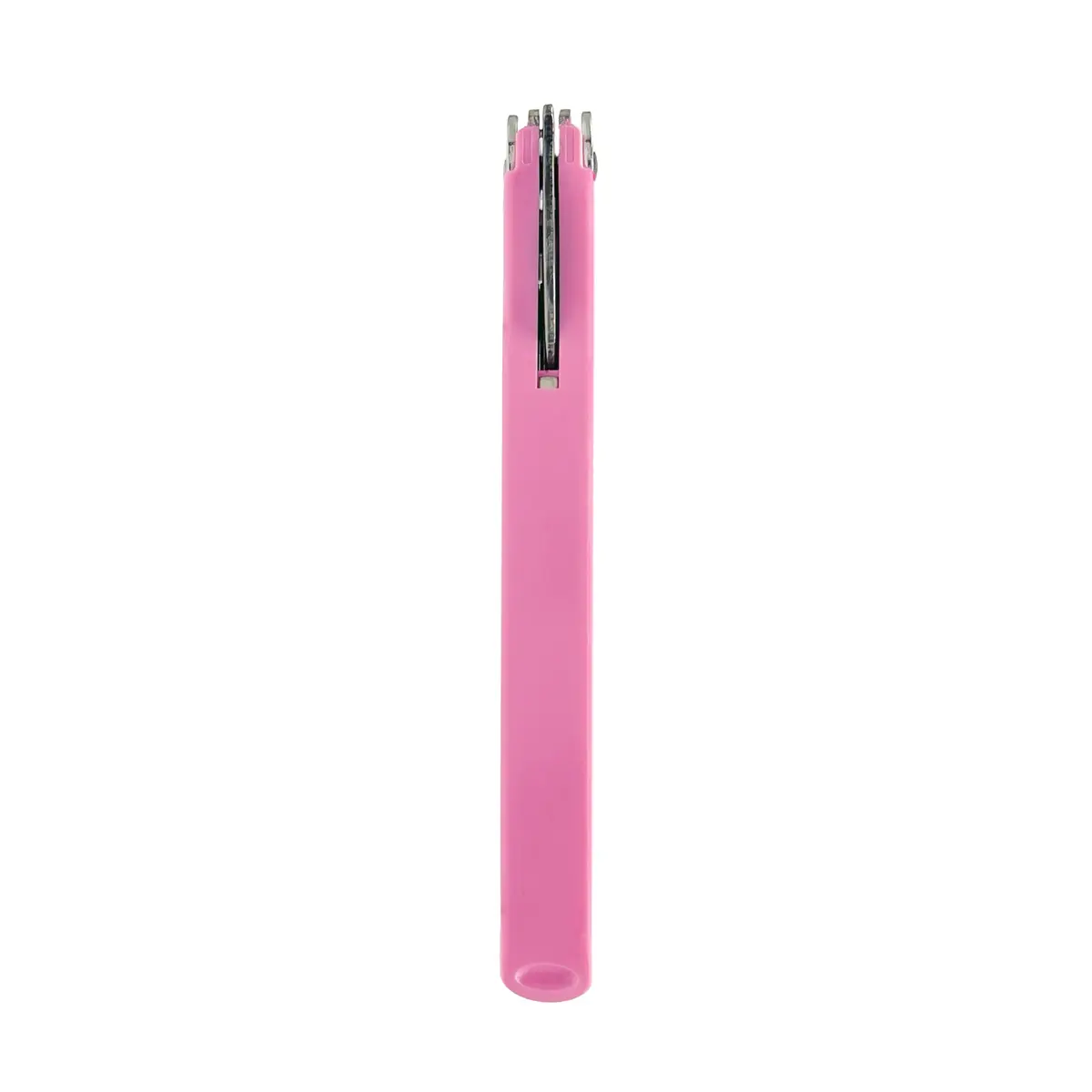 Franmara Soft-Touch Murano Waiter's Corkscrew with Nonstick Spiral (Pink) | Dual-Lever Wine Opener with Built-in Cap Lifter - view 2