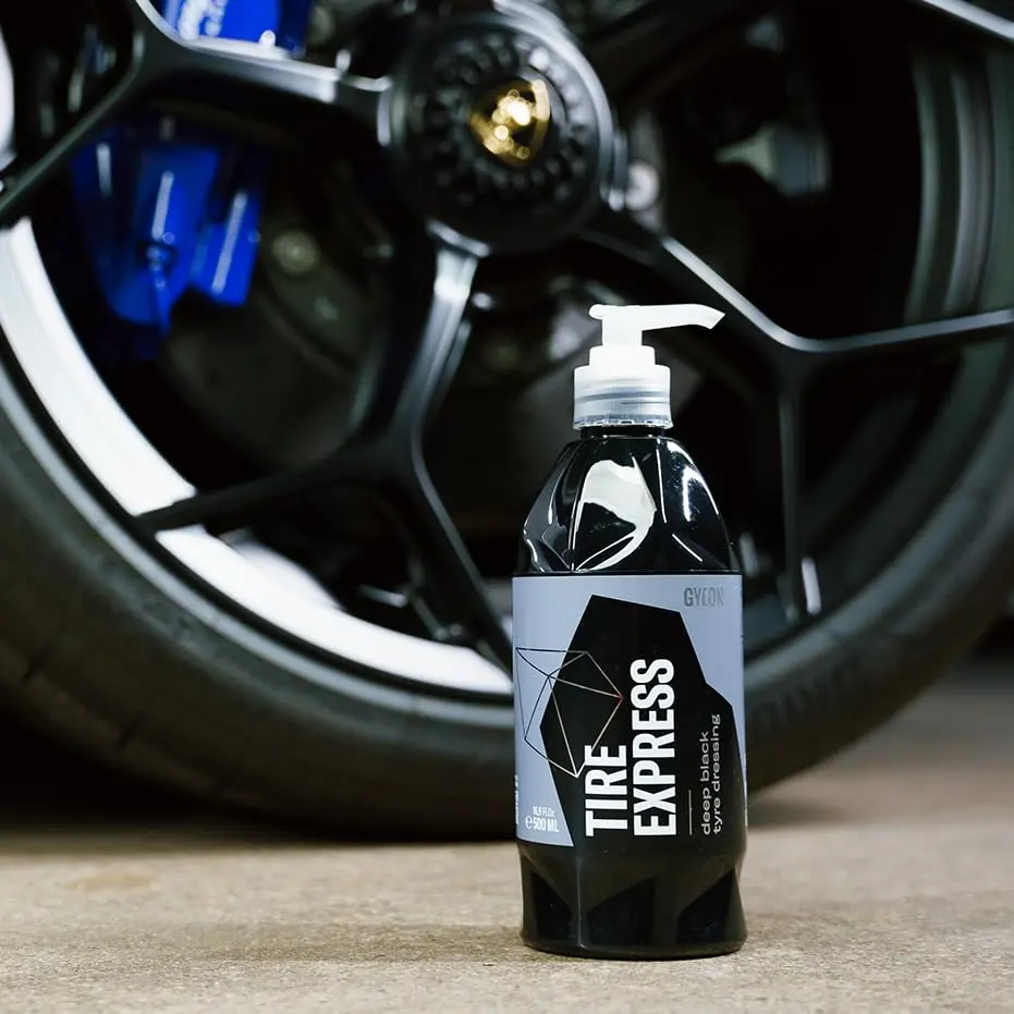 Gyeon Tire Express Satin Tire Shine 500ml | Natural Finish, UV & Water-Repellent - view 6