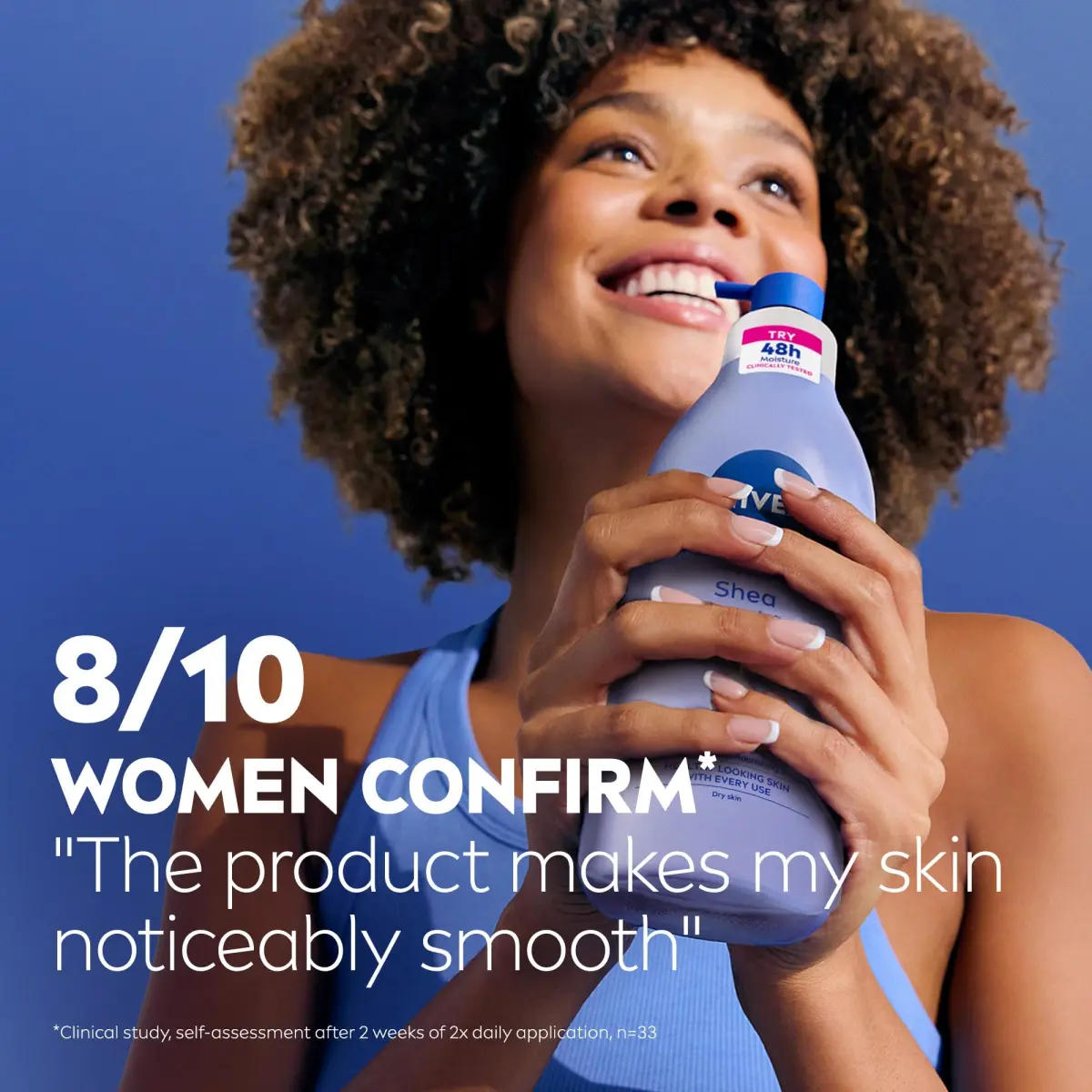 NIVEA Shea Nourish Body Lotion & Shea Butter Body Wash Set | 16.9 Fl Oz (500ml) & 20 Fl Oz (591ml) - view 6