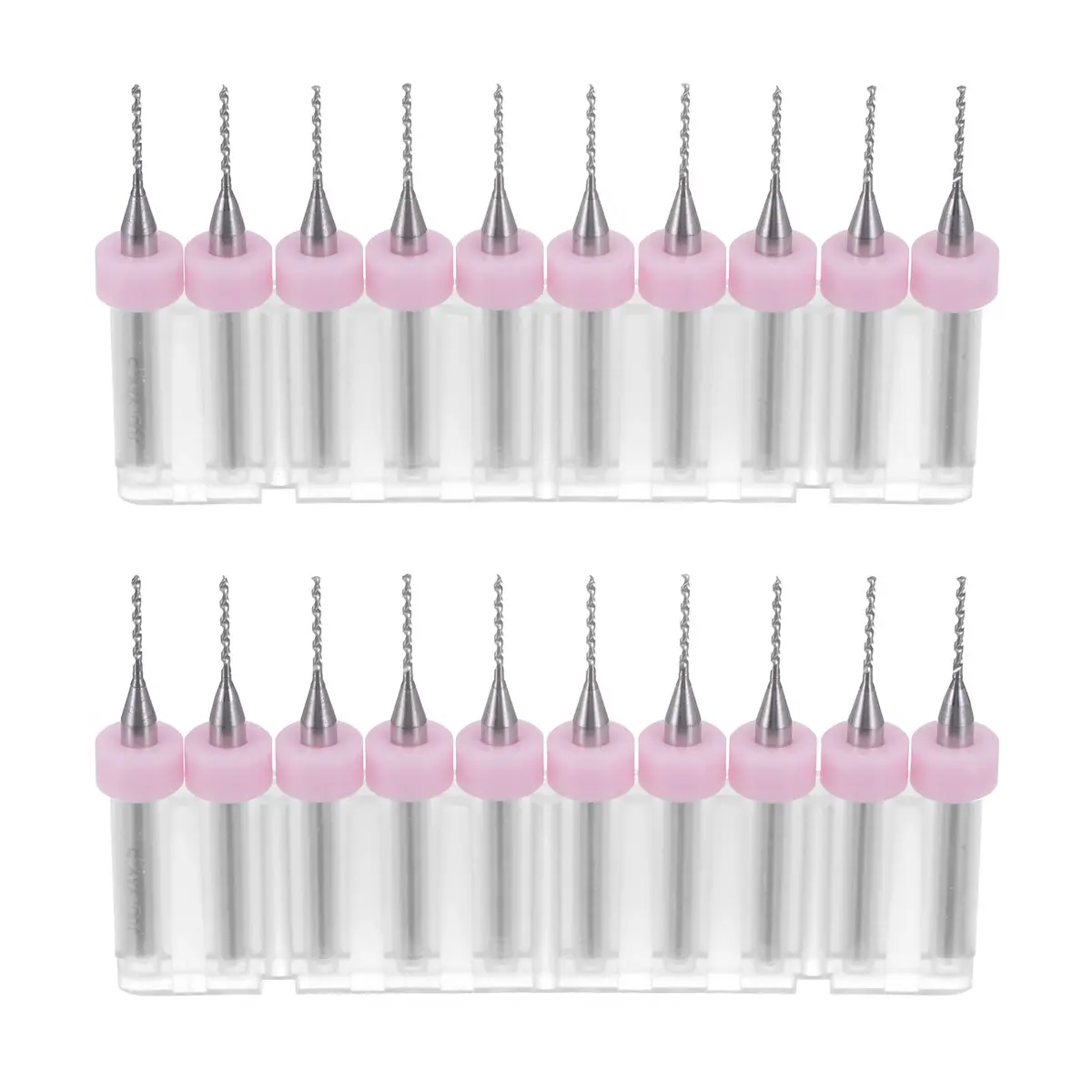 uxcell PCB Drill Bits 0.9mm Tungsten Carbide Rotary Tool 2 Set (20 Pcs) | High Precision for PCB & Soft Metals - main product image
