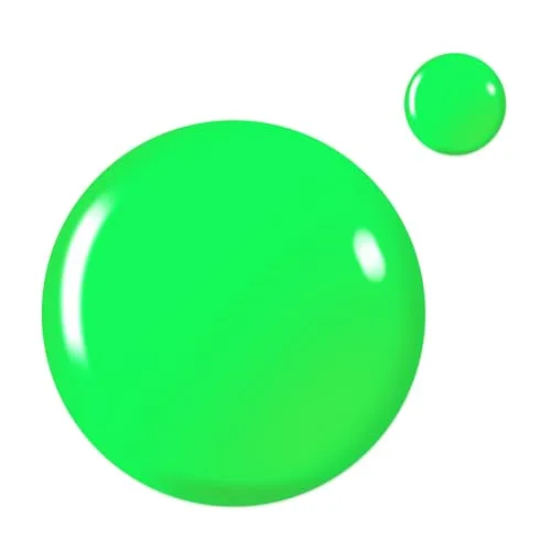 Beetles Green Gel Nail Polish 0.3oz | Ghost Phantom Neon Bright Green - main product image