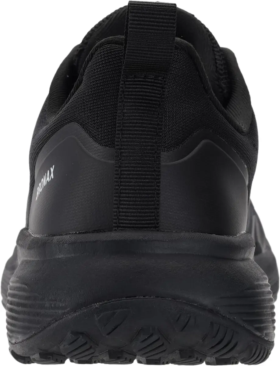 BRONAX Wide Toe Box Athletic Shoes 8.5W Black | Breathable Mesh, Shock Absorption, Wide Fit - view 5
