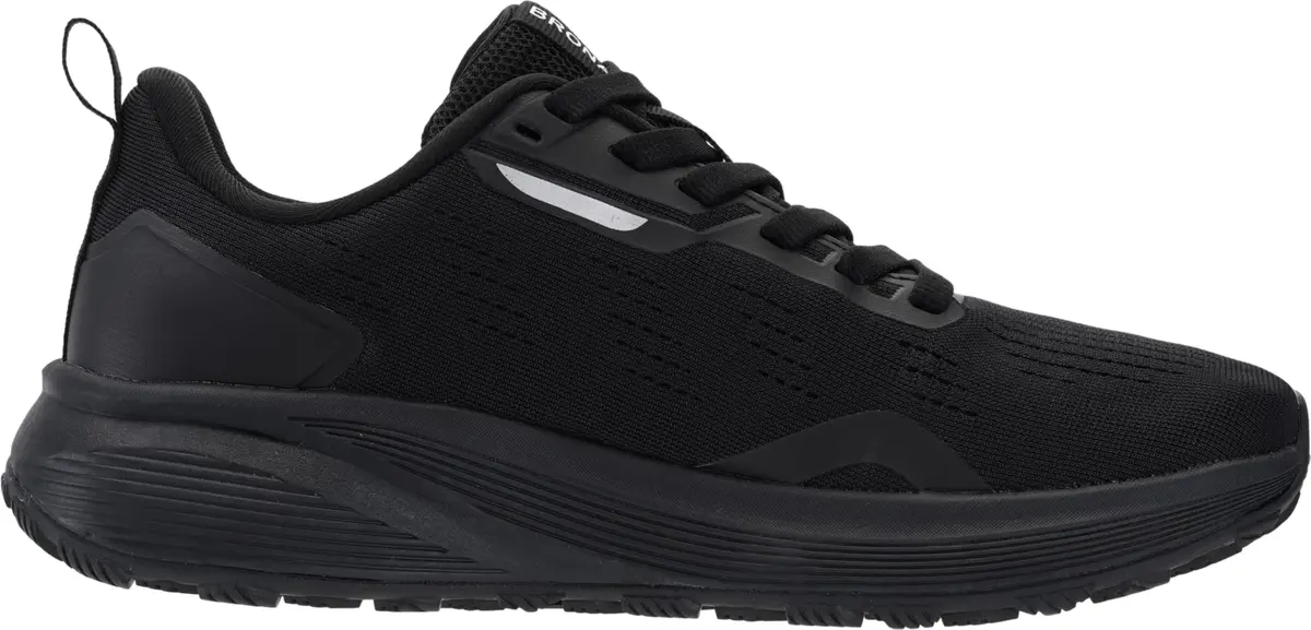 BRONAX Wide Toe Box Athletic Shoes 8.5W Black | Breathable Mesh, Shock Absorption, Wide Fit - view 6