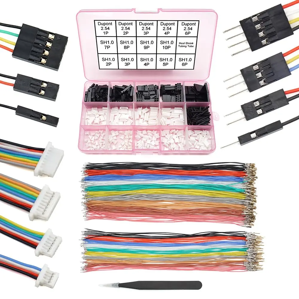 elechawk ELECTRONIC CABLE 20cm | Flexible, High-Quality Connectors for Flight Controllers - main product image