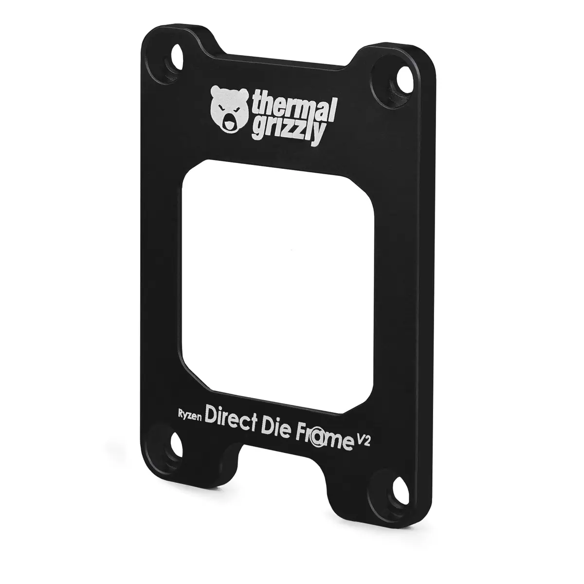 Thermal Grizzly Direct Die Frame Ryzen 7000 V2 Black | For AMD Ryzen 7000 Processors Without IHS - main product image