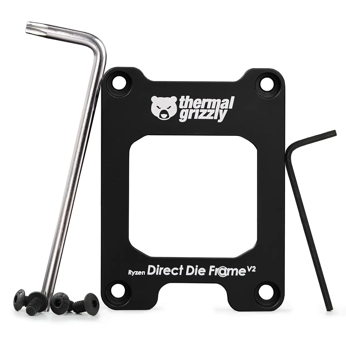 Thermal Grizzly Direct Die Frame Ryzen 7000 V2 Black | For AMD Ryzen 7000 Processors Without IHS - view 7
