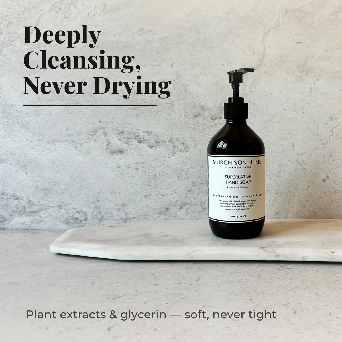 Murchison-Hume Hand Soap | Australian White Grapefruit | 17oz | Vegan, Cruelty-Free, Moisturizing - view 5