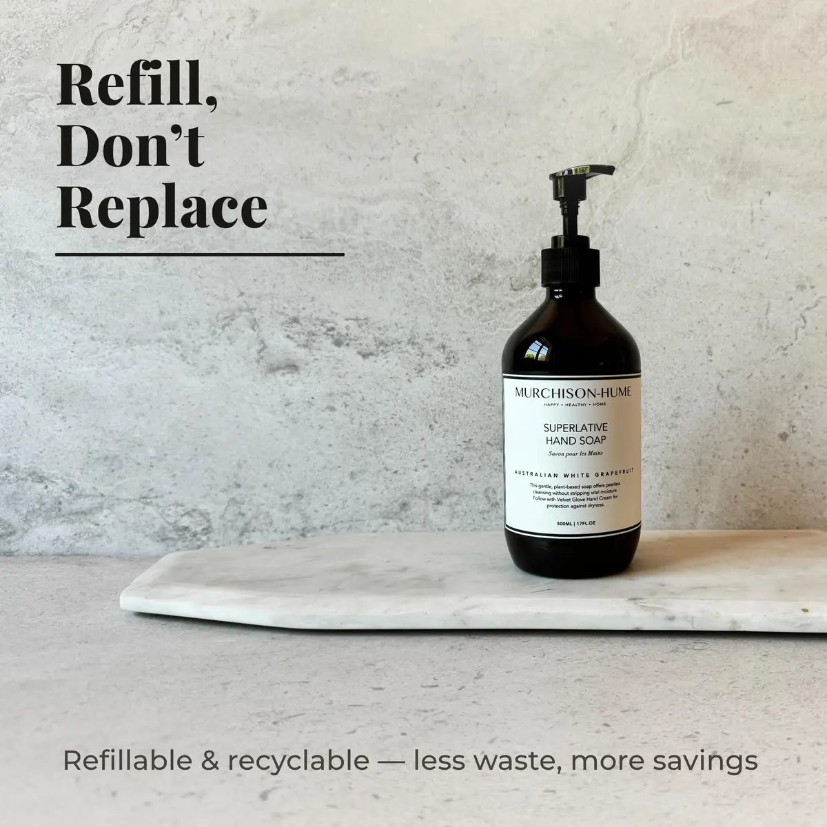 Murchison-Hume Hand Soap | Australian White Grapefruit | 17oz | Vegan, Cruelty-Free, Moisturizing - view 8