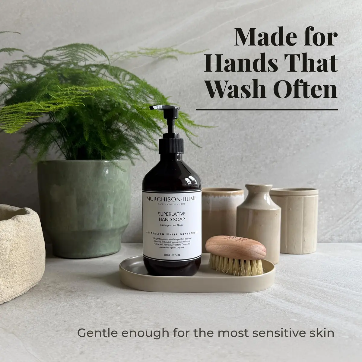 Murchison-Hume Hand Soap | Australian White Grapefruit | 17oz | Vegan, Cruelty-Free, Moisturizing - view 4