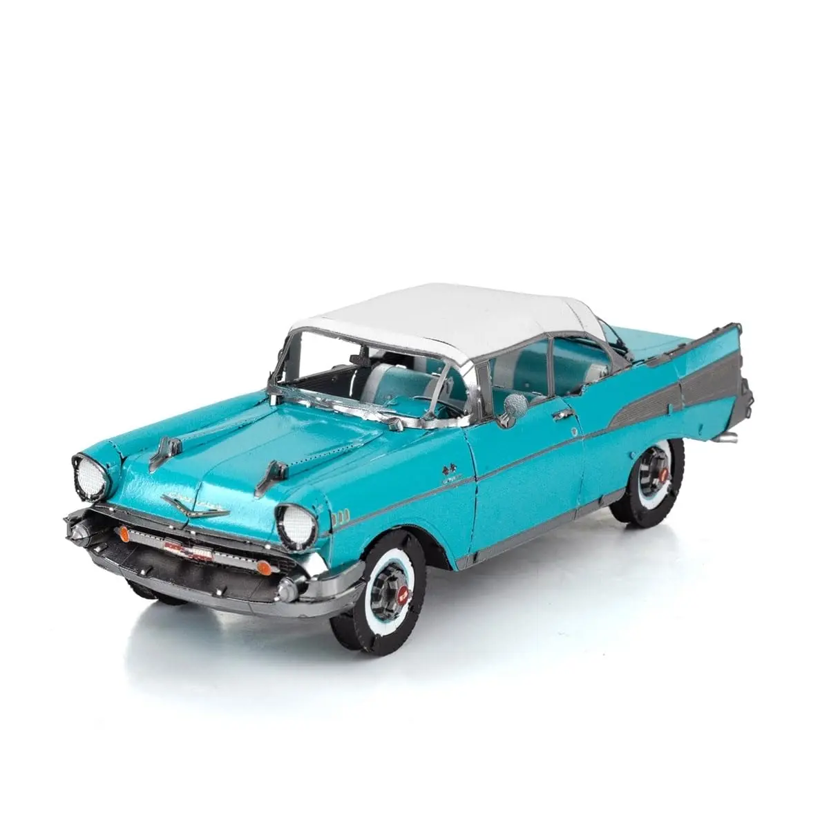 Fascinations Metal Earth 1957 Bel Air 3D Metal Model Kit | Intricate Steel Design for Hobbyists (70-120 chars) - main product image