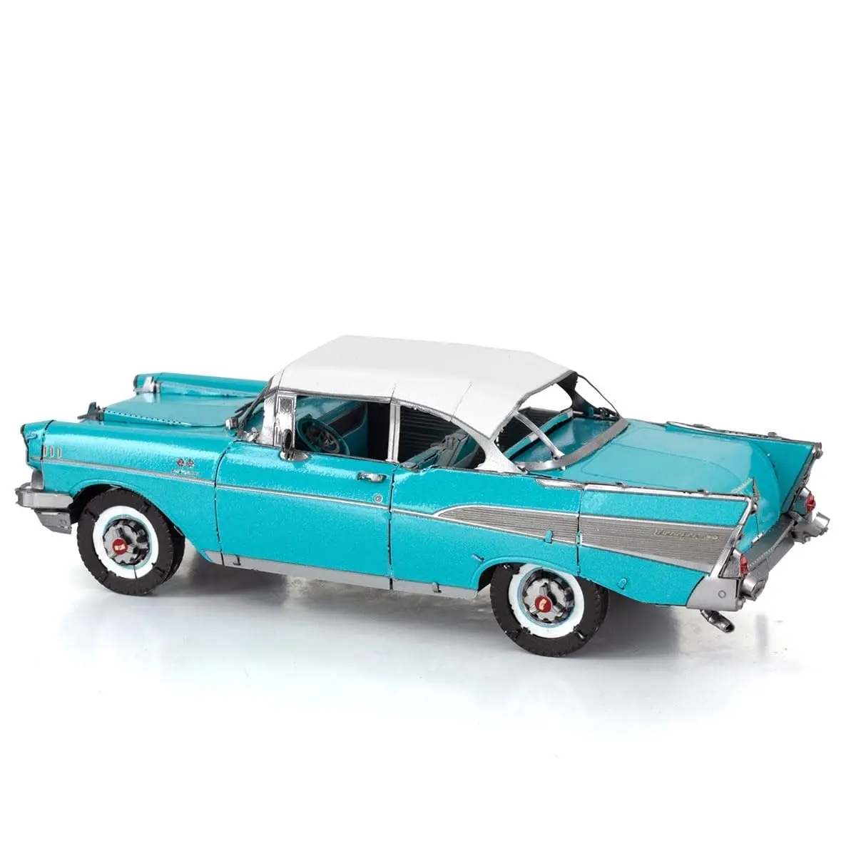 Fascinations Metal Earth 1957 Bel Air 3D Metal Model Kit | Intricate Steel Design for Hobbyists (70-120 chars) - view 3