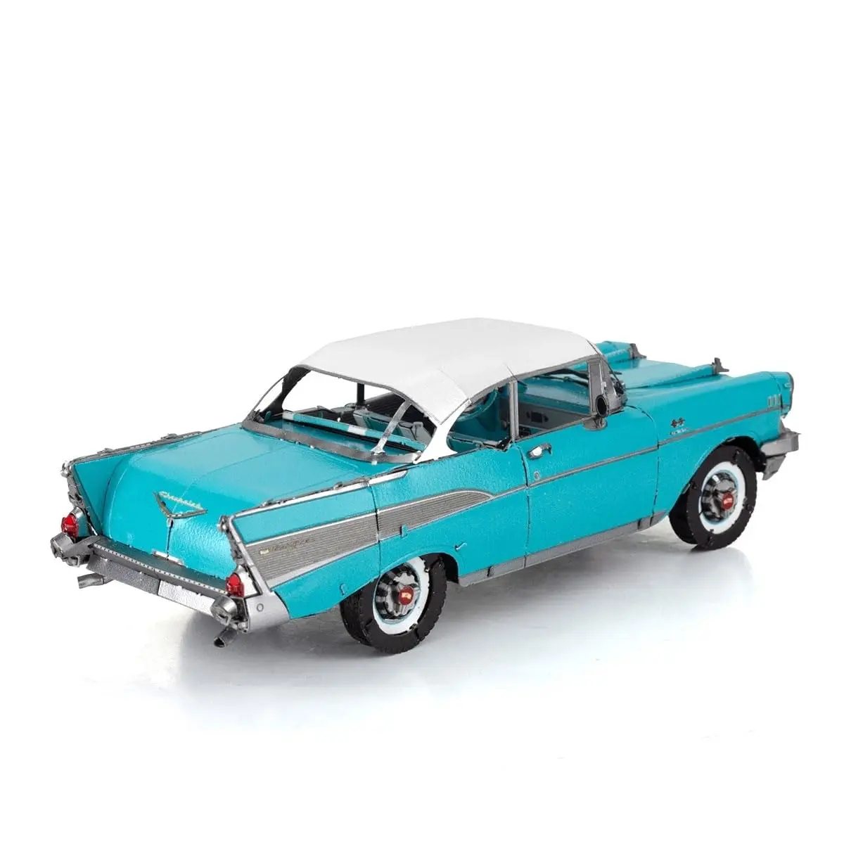 Fascinations Metal Earth 1957 Bel Air 3D Metal Model Kit | Intricate Steel Design for Hobbyists (70-120 chars) - view 4