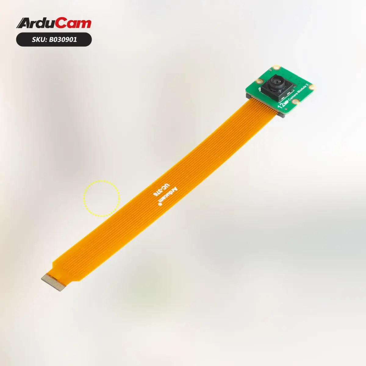 Arducam Raspberry Pi Camera Module 3 12MP IMX708 102° Wide Angle Fixed Focus HDR Camera | Compatible with Raspberry Pi 5, 4, 3, 2, Zero W - view 5