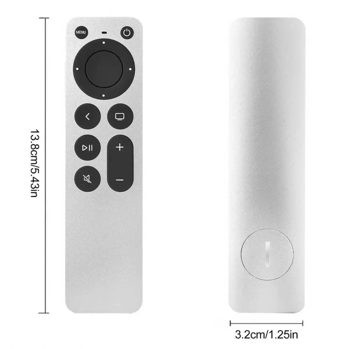SMATAR Replacement Apple TV Remote | IR Control for Apple TV 4K/HD & Older Models (CR2032 Battery Required) - view 5