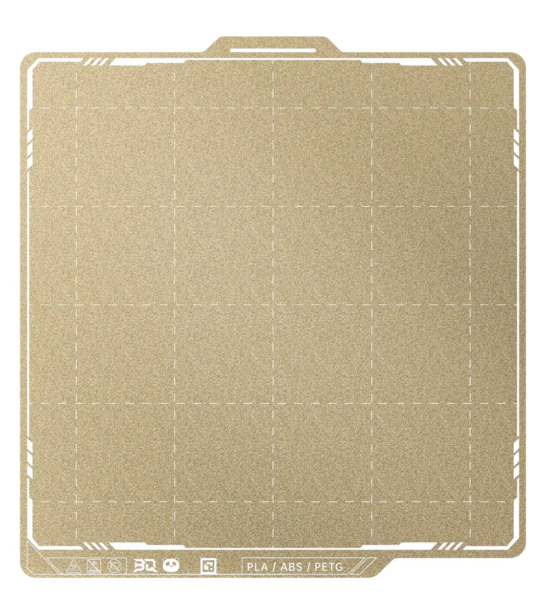 BIQU PyroGrip Double Side Textured PEI Build Plate 257x257mm | Grips Prints for Bambu Lab Printers - main product image