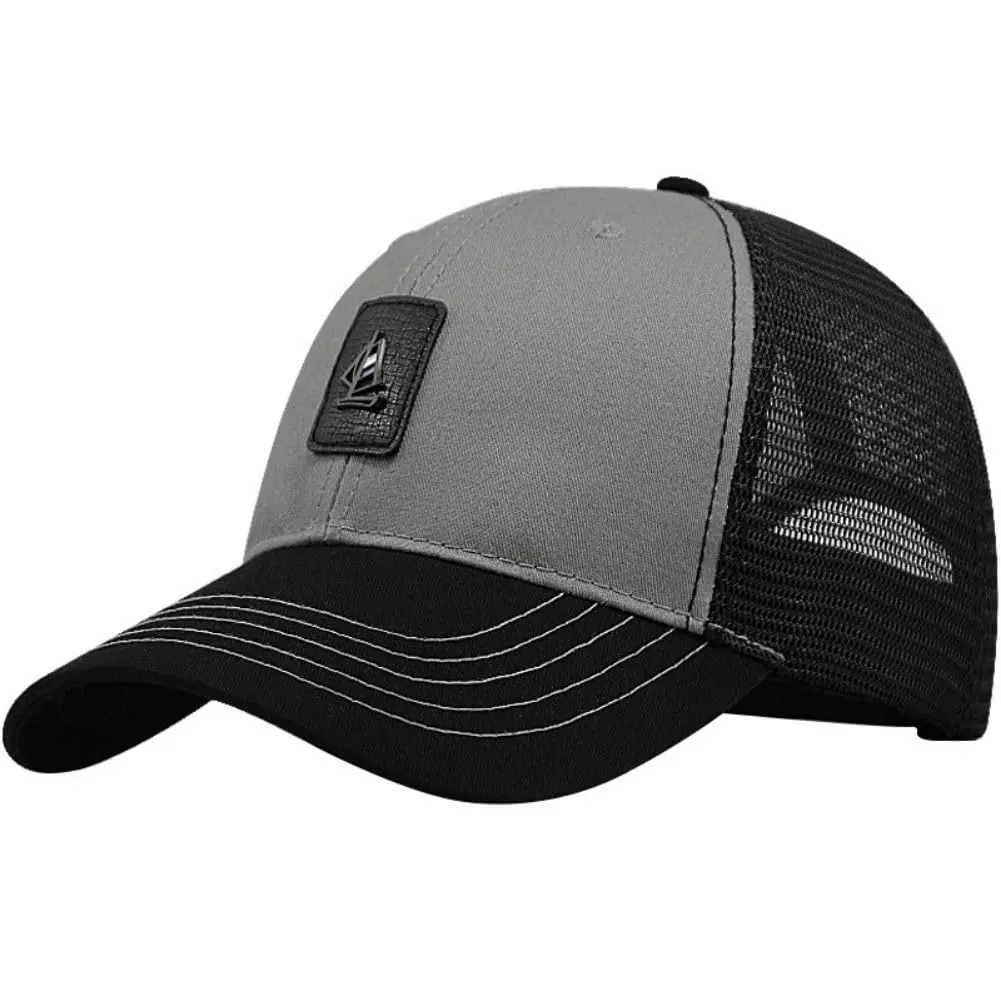 FASHIXD Big Head Oversize Mesh Baseball Cap for Men | XXL Sun Hat with Adjustable Buckle - main product image