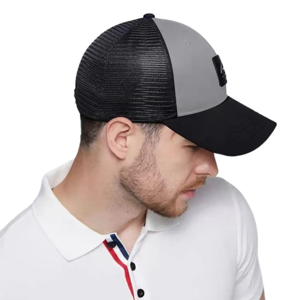 FASHIXD Big Head Oversize Mesh Baseball Cap for Men | XXL Sun Hat with Adjustable Buckle - view 7