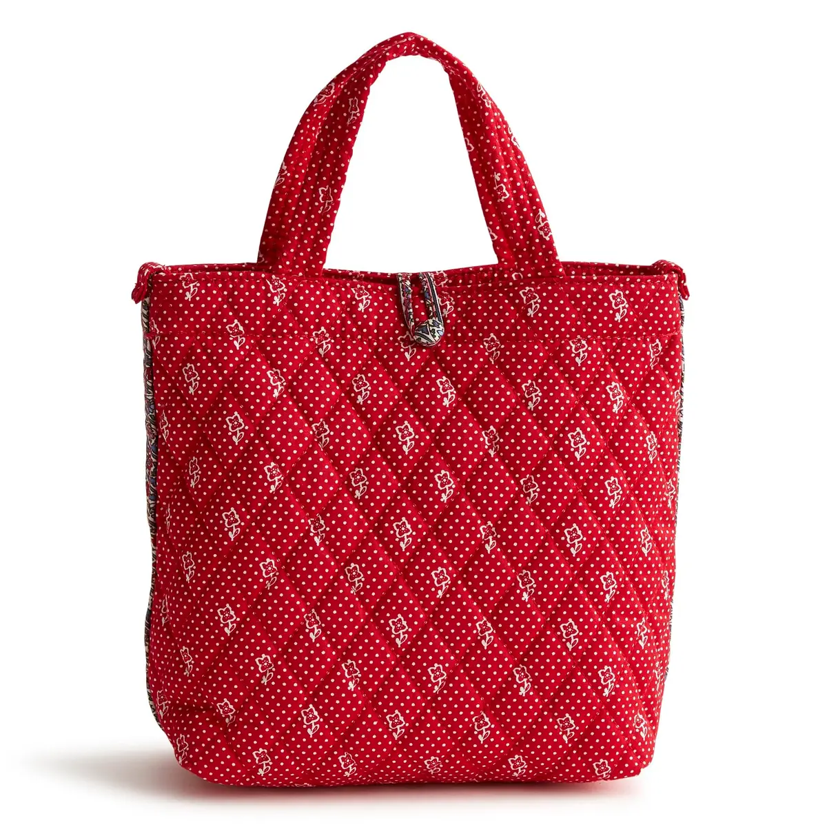 Vera Bradley Mini Cotton Tote Dotty Floral | Compact, Lightweight & Vibrant - view 6