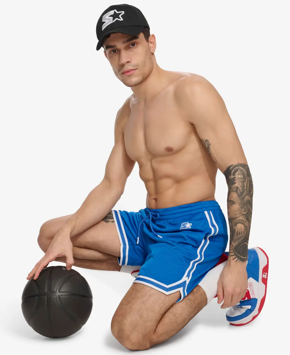 STARTER Men's Swim Trunk Blue | UPF 40+ Lightweight Quick Dry Volley - view 2