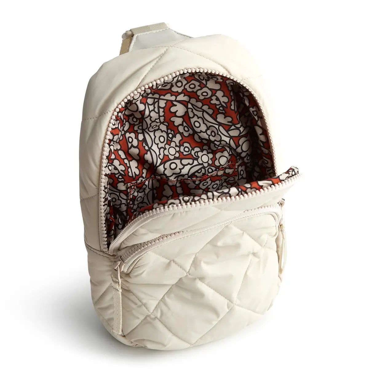 Vera Bradley Featherweight Lorman Sling Backpack | Lightweight, Water-Resistant, Pumice Stone - view 3