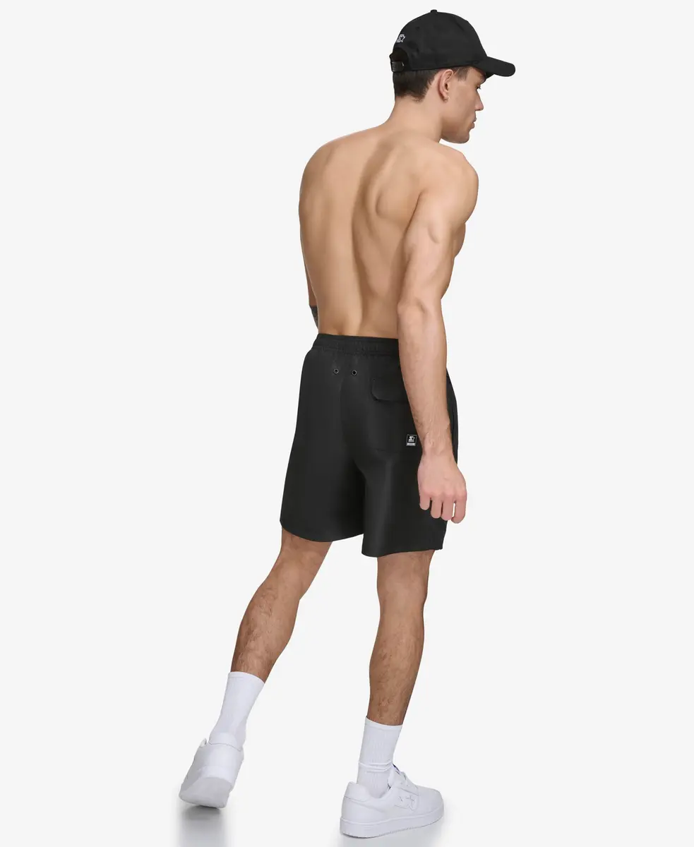 STARTER Men's Swim Trunk Black Large | UPF 40+ Quick Dry & Lightweight - view 2
