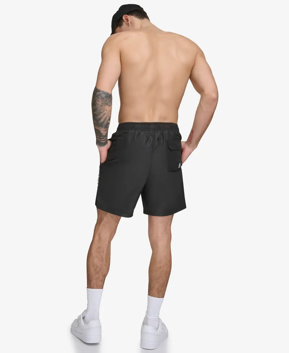 STARTER Men's Swim Trunk Black Large | UPF 40+ Quick Dry & Lightweight - view 3