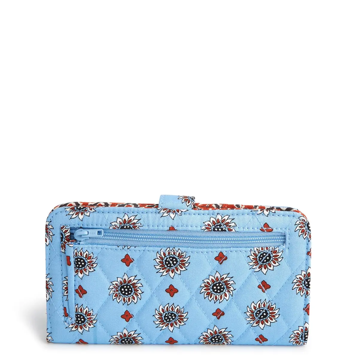 Vera Bradley Women's Premium Cotton Tab Wallet, Marrakesh Geos | Stylish, Lightweight & RFID Protected - view 2