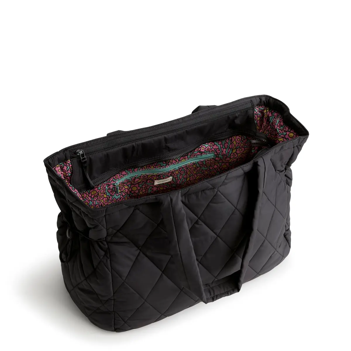 Vera Bradley Featherweight Knollton Travel Tote Bag 15x17x6 in | Lightweight Recycled Nylon - view 4