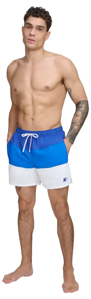 STARTER Men's Swim Trunk Royal 40in | UPF 40+ Lightweight Quick Dry - main product image