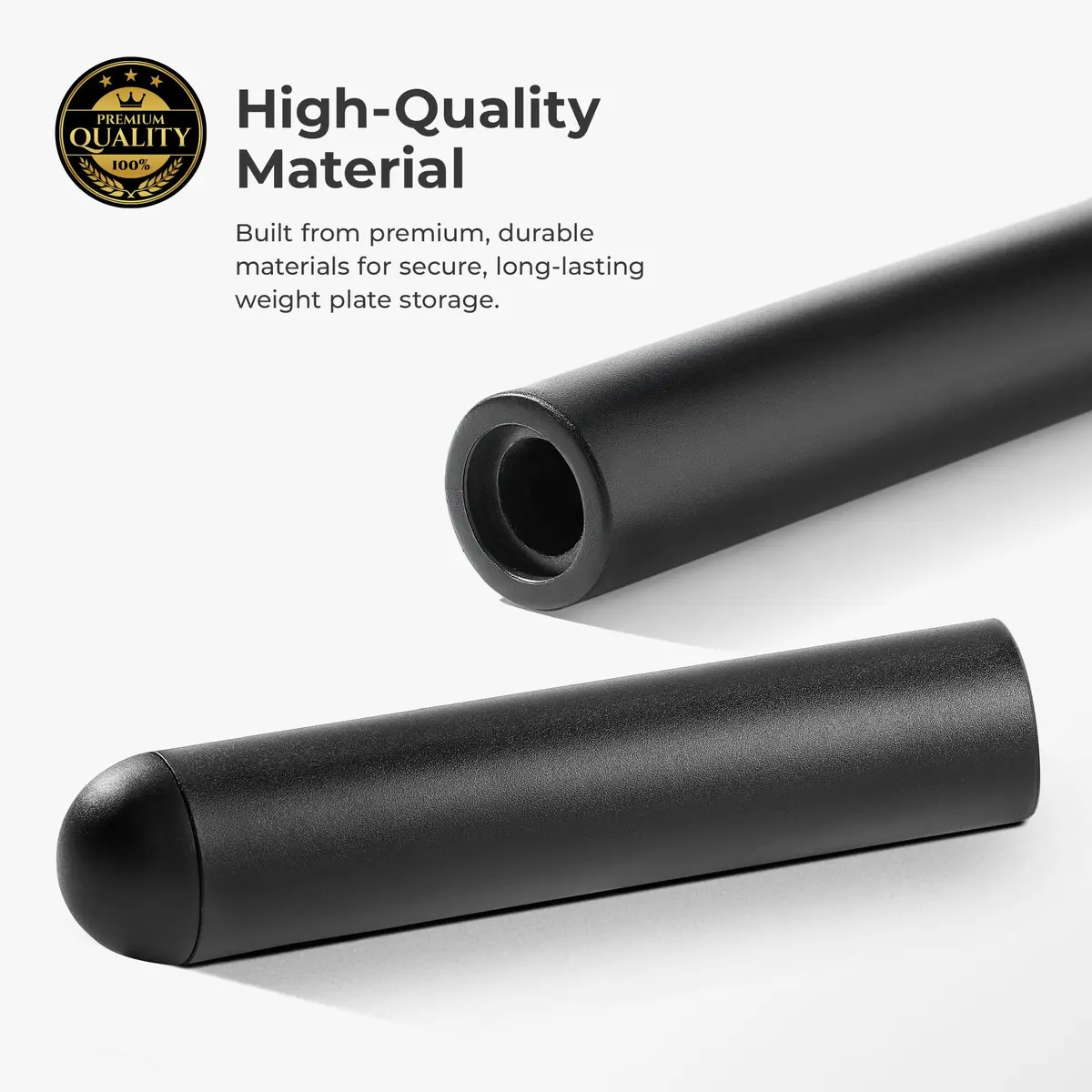 Sunny Health & Fitness Olympic Plate Sleeve Adapter 1" to 2" | Converts 1" Posts to 2" Olympic Fit - view 2