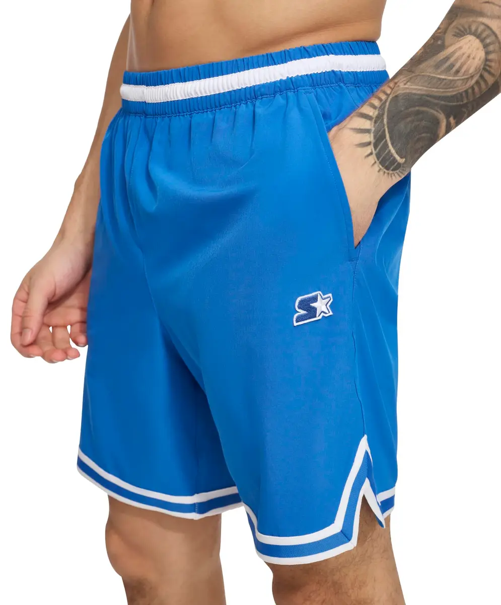 STARTER Men's Swim Trunk Blue Medium | UPF 40+ Quick Dry Stretch Volley - main product image