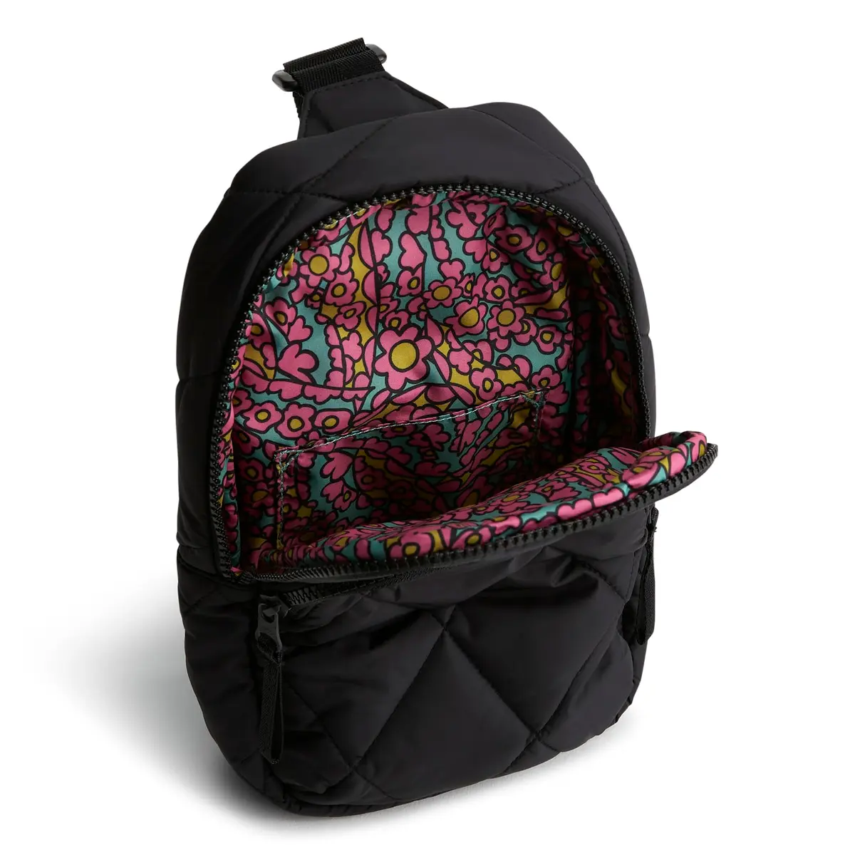 Vera Bradley Featherweight Lorman Sling Backpack | Water-Resistant, 1 Size, Moonless Night - view 3