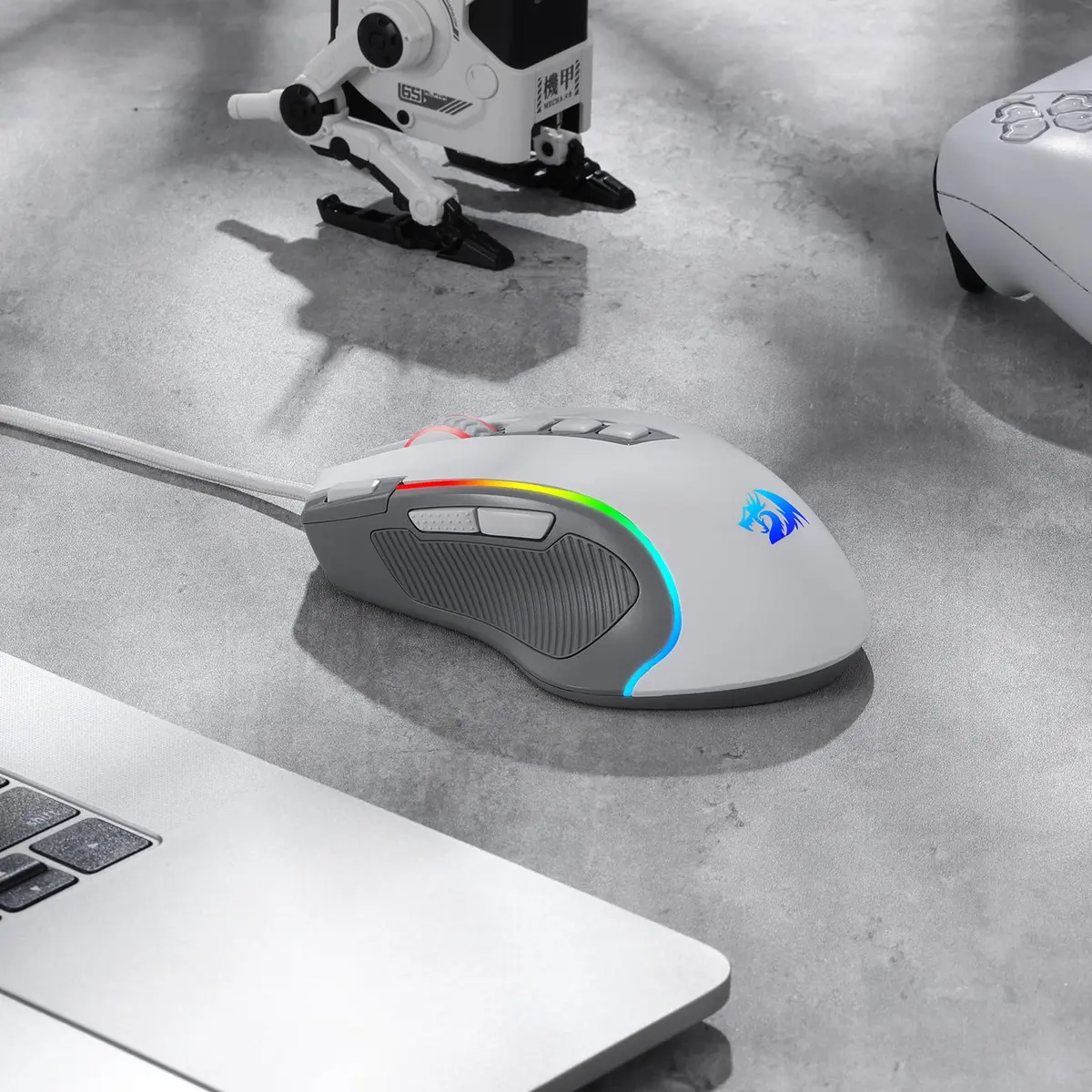 Redragon M612 Wired RGB Optical Gaming Mouse 8000 DPI, 170g (6oz) | 9 Programmable Buttons, 5 DPI Levels - view 10