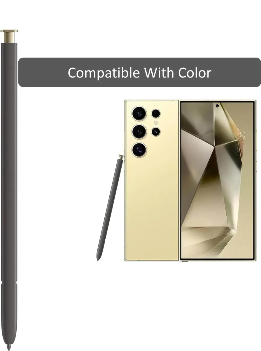 YJSK S Pen Replacement for Samsung Galaxy S24 Ultra 5G Stylus Pen 0.7mm Fine Tip (Yellow Gold) - view 3