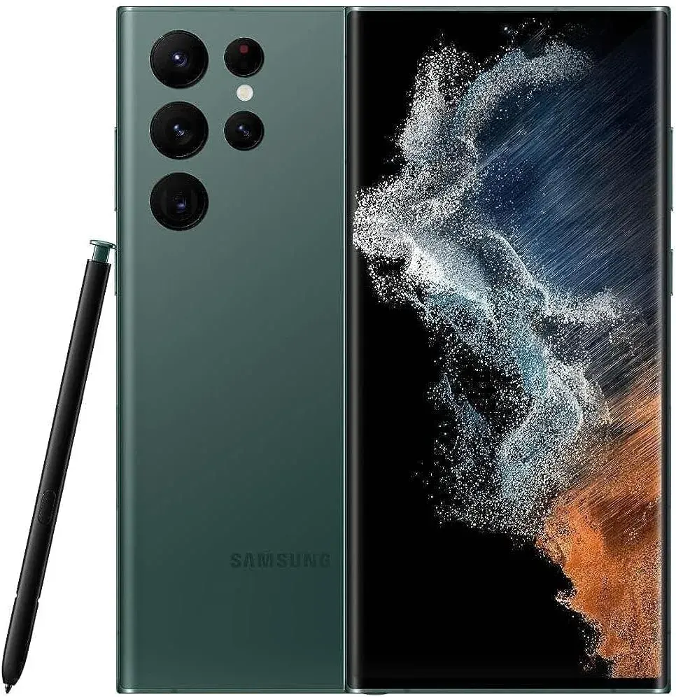 YJSK S Pen Replacement for Samsung Galaxy S22 Ultra 5G (Green) | 4096 Pressure Sensitivity, Bluetooth Air Command - view 4
